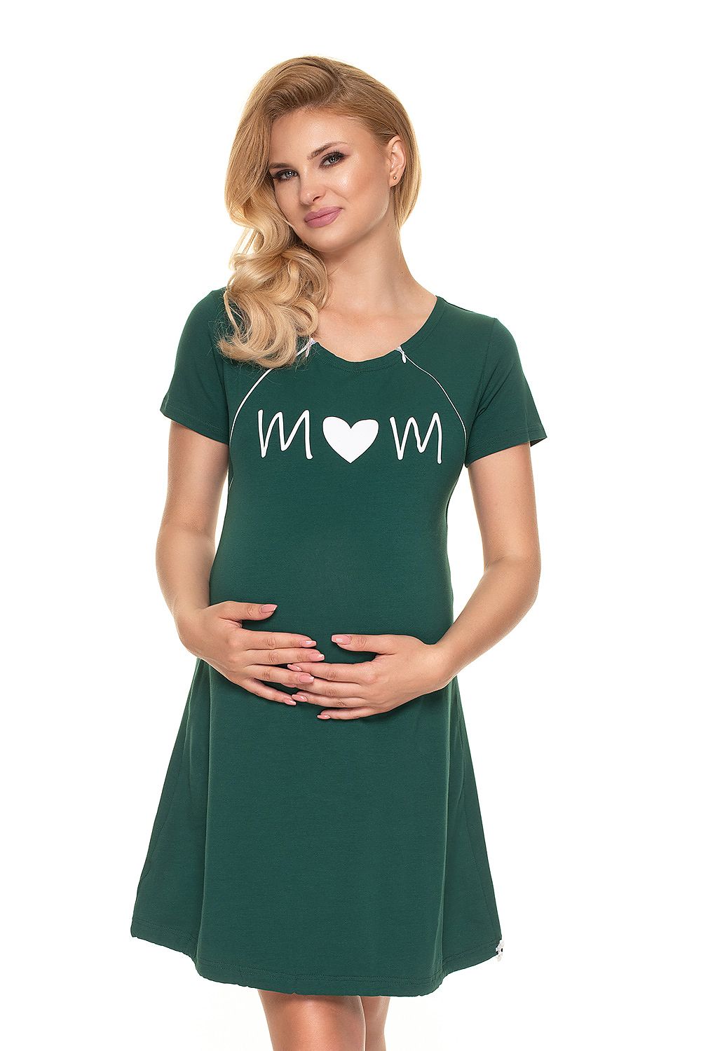 Peekaboo Camicia da notte allattamento Camicia da notte allattamento gravidanza allattamento Moda Motivo Nuovo 